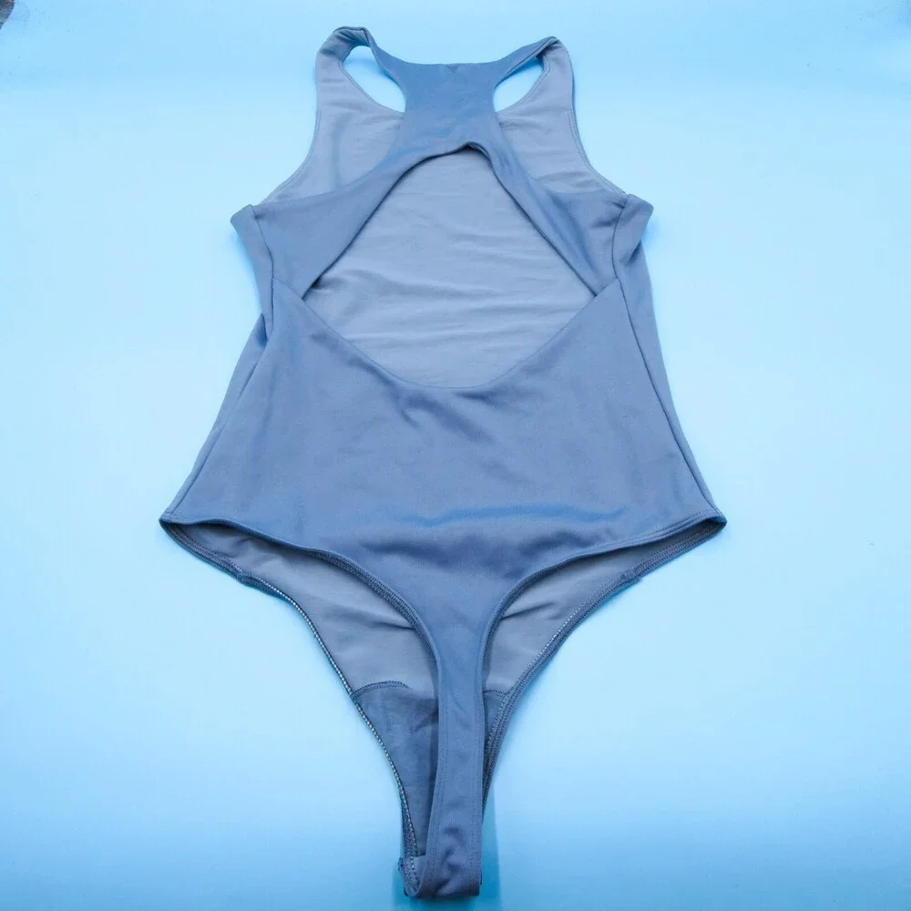 Victorias Secret Blue Small On Point‎ Racerback Bikini One Piece Swimsuit New